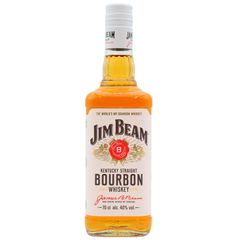 Jim Beam White Label Kentucky Straight Bourbon 4 Year Old