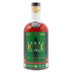 Balcones Texas Rye 100 Proof