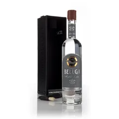 Beluga Gold Line with Leather Gift Box Plain Vodka