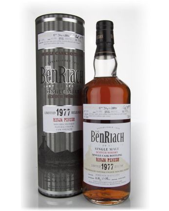 Benriach 1977 34 Year Old Cask #2588 Rioja Finish
