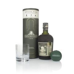 Diplomatico Reserva Exclusiva Gift Set with 1x Glass Dark Rum