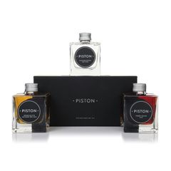 Piston The Festive Trio Gin Gift Set (3 x 20cl) Flavoured Gin
