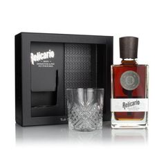 Relicario Ron Dominicano Supremo with Glass Dark Rum