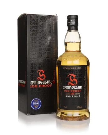 Springbank 10 Year Old 100 Proof