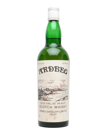 Ardbeg White Cap Old Bottling