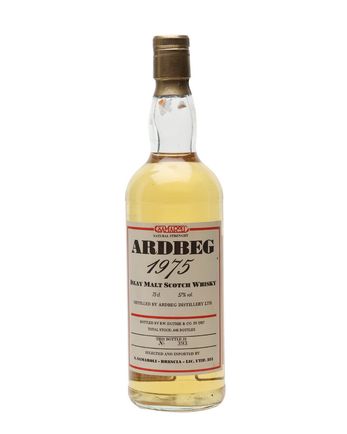 Ardbeg 1975 Natural Strength Bottled 1987 Samaroli