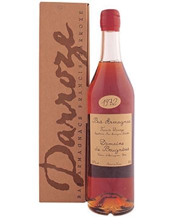 Domaine de Bougneres a Mauleon 1972 Armagnac Darroze