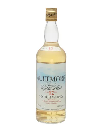 Aultmore 12 Year Old Bottled 1980's 75cl