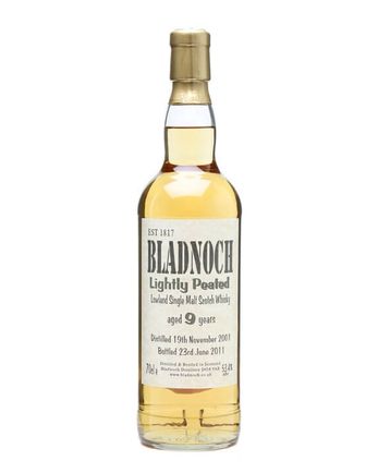 Bladnoch 2001 9 Year Old Lightly Peated