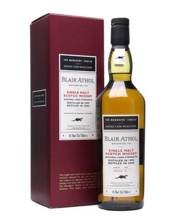 Blair Athol 1995 Managers' Choice Sherry Cask