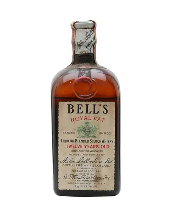 Bell's Royal Vat Bottled 1940's