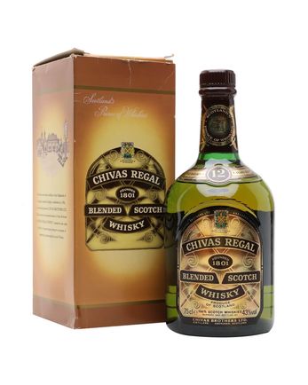 Chivas Regal 12 Year Old Silver Jubilee