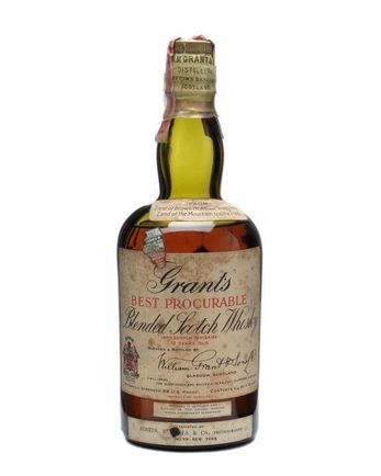 Grant's 12 Year Old Best Procurable 1930s