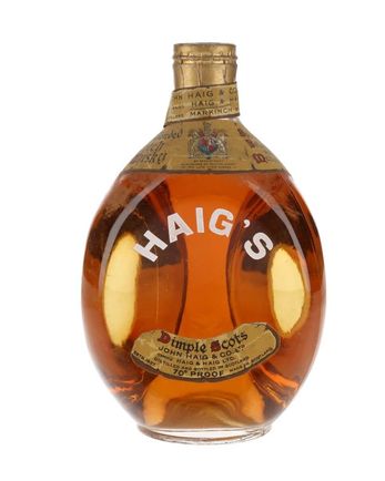 Haig's Spring Cap Bottled 1940's Late King George VI
