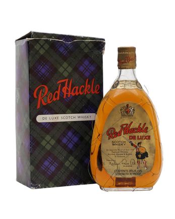 Red Hackle Deluxe Bottled 1960's