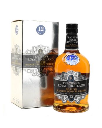 Teacher's Royal Highland 12 Year Old Bottled 1980s