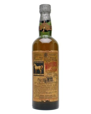 White Horse Late George VI Spring Cap Bottled 1950's