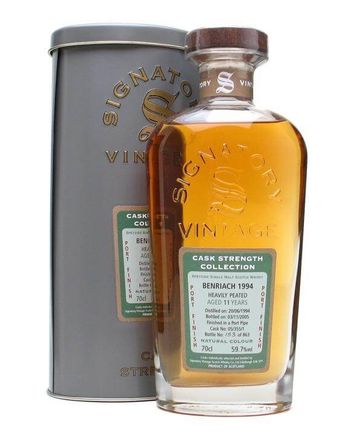 Benriach 1994 11 Year Old Port Pipe Finish Signatory