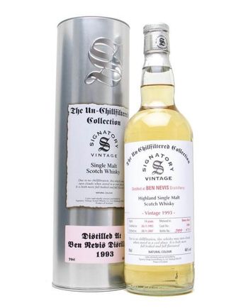 Ben Nevis 1993 15 Year Old Unchillfiltered Sherry Signatory Un-Chillfiltered Collection