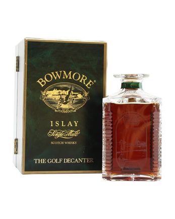 Bowmore Golf Decanter Tunberry Golf Decanter