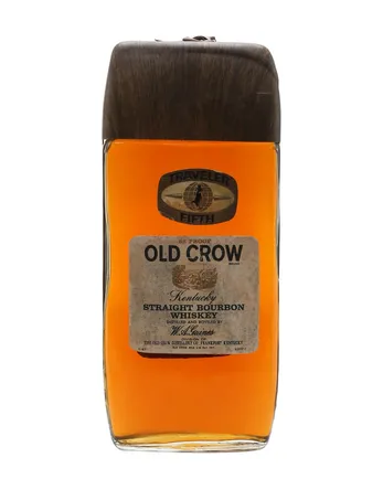 Old Crow Traveler Fifth Bottled 1970s