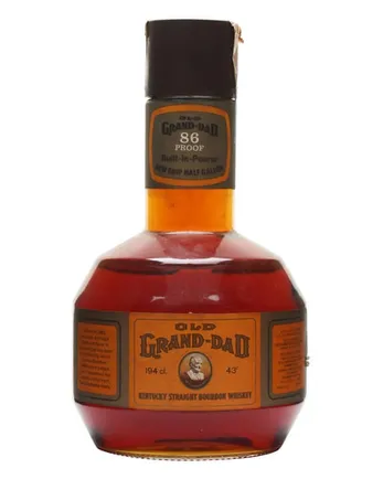Old Grand Dad Bottled 1970s Half Gallon
