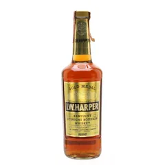 I W Harper Gold Label / 4 Year Old / Bottled 1980s