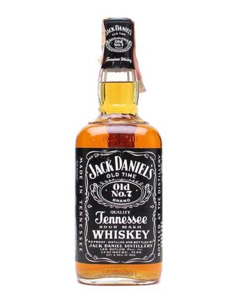Jack Daniel's No.7 Black Label Bottled Early 1990's