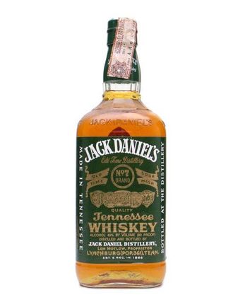 Jack Daniel's Green Label Bottled Early 1990's
