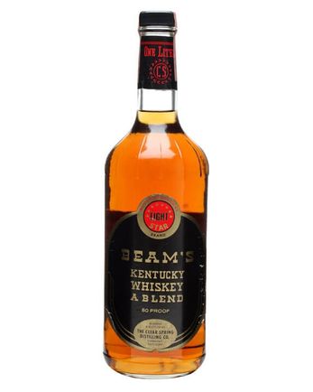 Beam's 8 Star Kentucky Whiskey Bottled 1980s