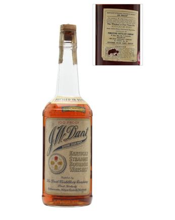 J W Dant 7 Year Old Bottled 1960s