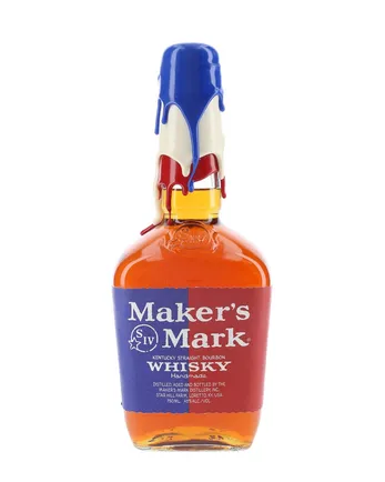 Maker's Mark Rock the Vote Blue White Red Wax