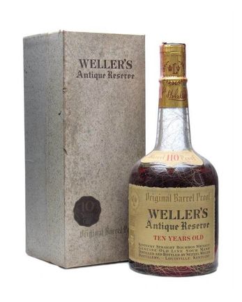 Weller's Antique Reserve 10 Year Old Bottled 1950s
