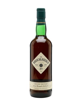 Bruichladdich 21 Year Old Cask Strength Bottled 1990s