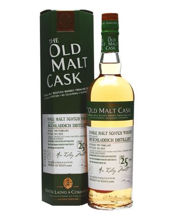Bruichladdich 1988 25 Year Old Cask #9810 Old Malt Cask Hunter Laing