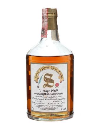 Bruichladdich 1969 20 Year Old Casks #4928 4932 Signatory
