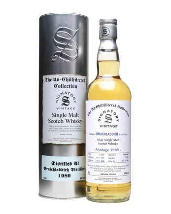 Bruichladdich 1989 19 Year Old Signatory Un-Chillfiltered Collection