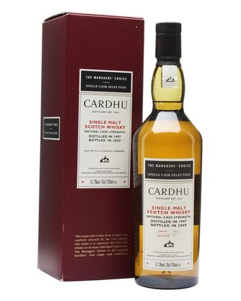 Cardhu 1997 Managers' Choice