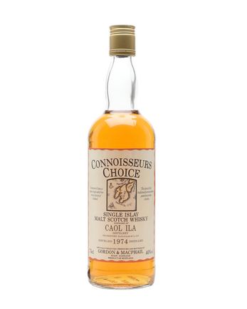 Caol Ila 1974 Map Label Connoisseurs Choice Gordon & Macphail