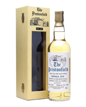 Caol Ila 1974 28 Year Old Prestonfield