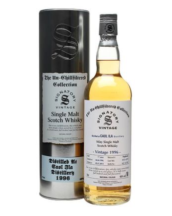 Caol Ila 1996 17 Year Old Cask #5572+3 Signatory Un-Chillfiltered Collection