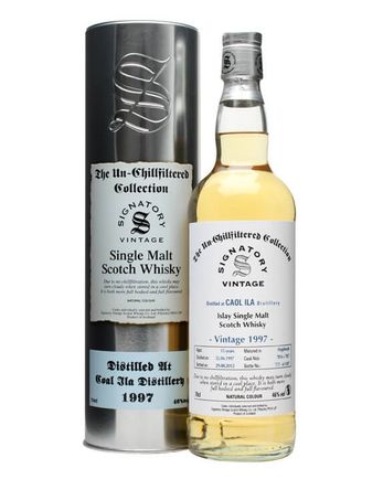 Caol Ila 1997 15 Year Old Cask #7816+7 Signatory Un-chillfiltered Collection