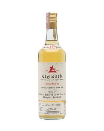 Clynelish 12 Year Old Cask Strength Bottled 1970's