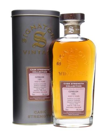 Clynelish 1995 13 Year Old Sherry Butt Signatory