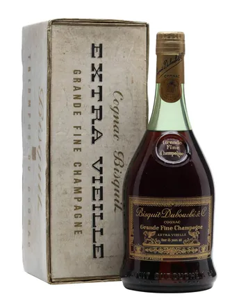 Bisquit Dubouche Extra Vieille Cognac Bottled 1970s