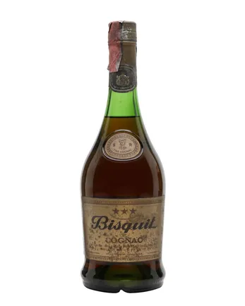 Bisquit 3 Star Cognac Bottled 1970s