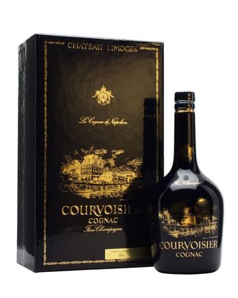 Courvoisier Cognac Limoges Ceramic