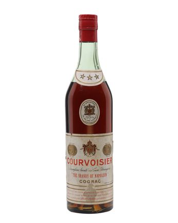 Courvoisier 3 Star Cognac Bottled 1940s King George VI