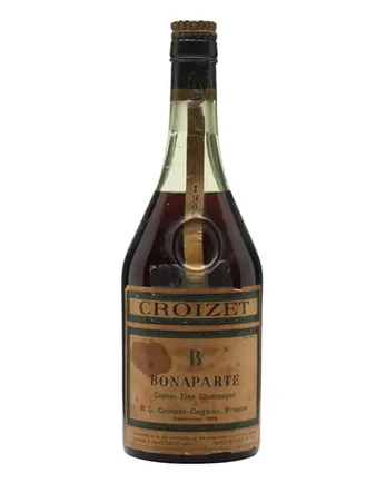 Croizet 1906 Bonaparte Fine Champagne Cognac Bottled 1950s