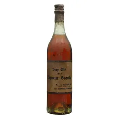 G & J Greenall 1893 / Very Old Liqueur Brandy / Bottled 1930s